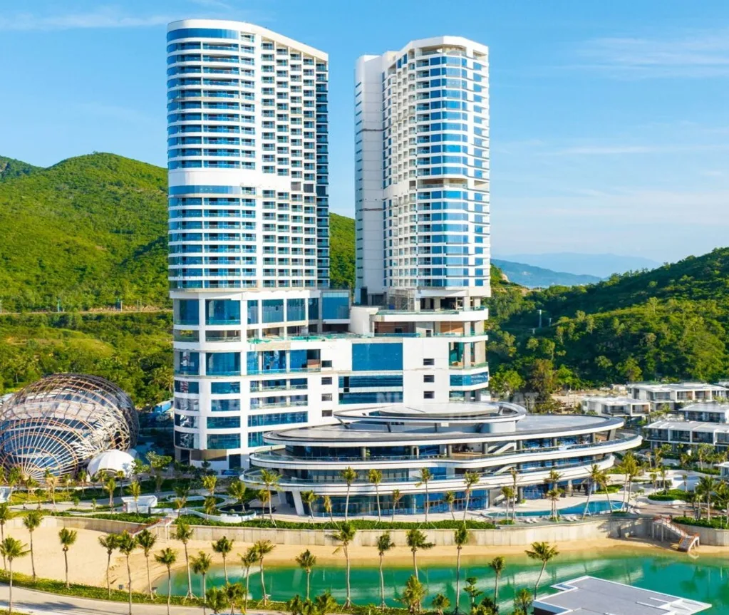 Toàn cảnh công trình Quần Thể Nghỉ Dưỡng 5 Sao Vega City Libera